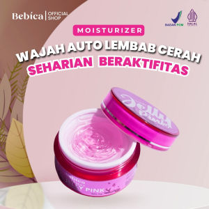 BEBICA So Bright Jelly Pink - Pelembab Moisturizer Mencerahkan Wajah Yang Kering Jerawat Flek Hitam dan Pelembab Kulit Kering Kulit Sensitif