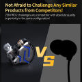 KZ ZSN Pro 2 Metal Earphones Super Linear Dynamic Coil Unit Hybrid Drive 1BA+1DD Headphone With 2PIN Detachable Cable Sport Game Noise Cancelling Headset HIFI Bass Music Monitor Earbuds. 