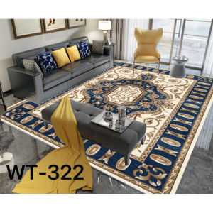🔰 SALE!! - XL ( 200x160cm ) Crystal Velvet Carpet 5D / Floor mat / Rugs/ Carpets/ Ready stock (SHM509)
