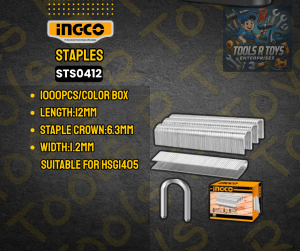 INGCO STAPLES | STS0412 | TOOLSRTOYS | ING-HANDTOOLS