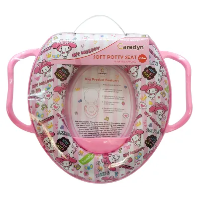 My Melody Soft Potty Seat With Handles (Licensed Product) - CDPSMM77 / Toilet Seat Trainer