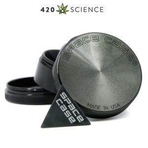 SPACE CASE 63MM 4 Layers Aircraft Grade Aluminum Alloy Herb Grinder Spice Crusher
