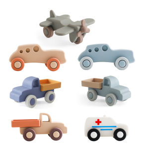 Mamimami Home A Simulated Silicone Toy Car That Is 100% Free of Bisphenol A Food Grade Silicone Suitable for Newborns and Birthday Gifts