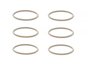 Kirilgu 6pcs Silicone Lid Seal for 40oz Tumblers Leak Proof Silicone Seal Rings Portable Cup Seal For 40Oz Tumblers Lids 3H4K8