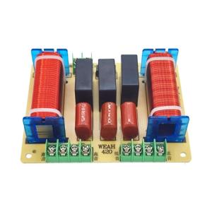 Speaker Sound Optimizers 400W 4 Way Audiophiles Crossovers with Adjustable Frequency Dividers