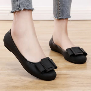 Doll Shoes Korean fashion flat shoes for women almond toe non-slip Jelly shoes