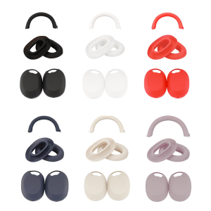 Silicone Headphones Outer Shell Protectors Anti-Scratch Headband Earphone Protective Cover for WH 1000XM5 Headphone