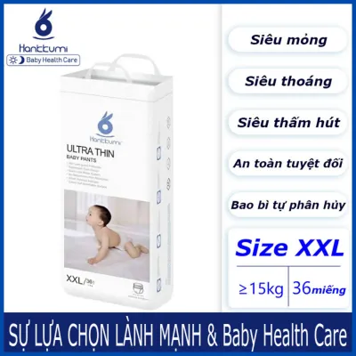 Tã quần Tã dán Cao cấp Hankkumi đủ size S62/M/L/XL/XXL/XXXL Cho bé Trẻ sơ sinh Bỉm quần