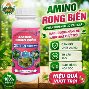 AMINO RONG BIỂN Chai 500ml Dưỡng Rễ Bung Đọt Xanh Lá Phục Hồi Cây Tăng Sinh Lực Cây Trồng JVO97 NongNghiepVietNhat