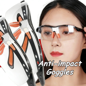 Anti-impact Goggles Eye Protective 360° Splashproof Lab Scientific Research Protective Security Tool