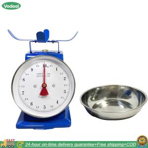 【24 hours Flash Delivery】10Kg สแตนเลส Vintage Scale พร้อมถาดที่ถอดออกได้ Vintage Mechanical Kitchen Scale สำหรับ Farmhouse Decor & Meal Prep