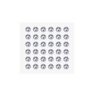 baoda Christmas Gift Self Adhesive Face Hair Gems Rhinestones Crystal Sticker Body Jewels Sticker Makeup Crafts Home Decor Sticker