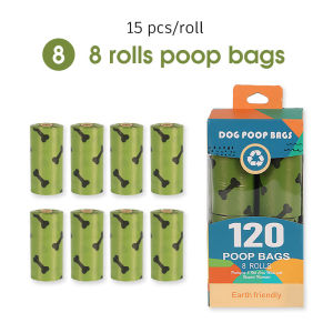 HamshMoc Odor Sealing Dog Poop Bag Biodegradable Pet Waste Bag Unscented Leak Proof Thick Strong Pick-up Bags Easy Dispensing