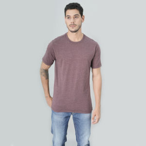 Johnwin - Regular Fit - Kaos Polos - Kaos Essential - Maroon - Merah - Variasi Warna - FTS.622.S484.08.C-S/S - T-shirt Polos Basic