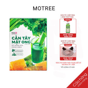 [ Tặng quà khi mua từ 1 hôp ]Hộp Bột Cần Tây Mật Ong Motree Mẫu Mới Giúp Giảm Cân Hết Mụn Sáng Da Đẹp Dáng Đào Thải Mỡ Thừa Thanh Lọc Cơ Thể