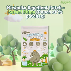 JUUNO Mosquito Repellent Patch Pelekat Halau Nyamuk - Rhino Pelekat Halau Nyamuk Repellant Patch Sticker 驱蚊 防蚊