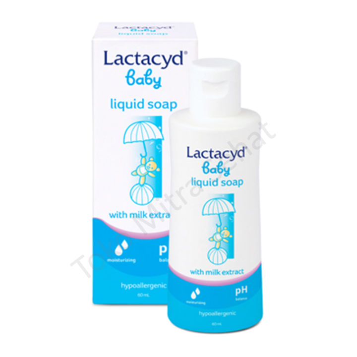 SABUN MANDI BAYI LACTACYD BABY 60ml SABUN CAIR LACTACYD SABUN