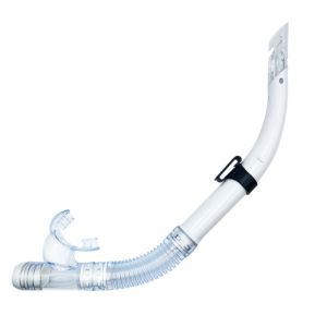 EGRT Splash Guard Snorkel Tube Easy Breath Swimming Snorkel Breathing Tube Training Half Dry Diving Breathing Tube Underwater Equipment
