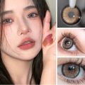 16mm DUBAI brown SOFT LENS CONTACT LENS C649-1 (0 Degree). 