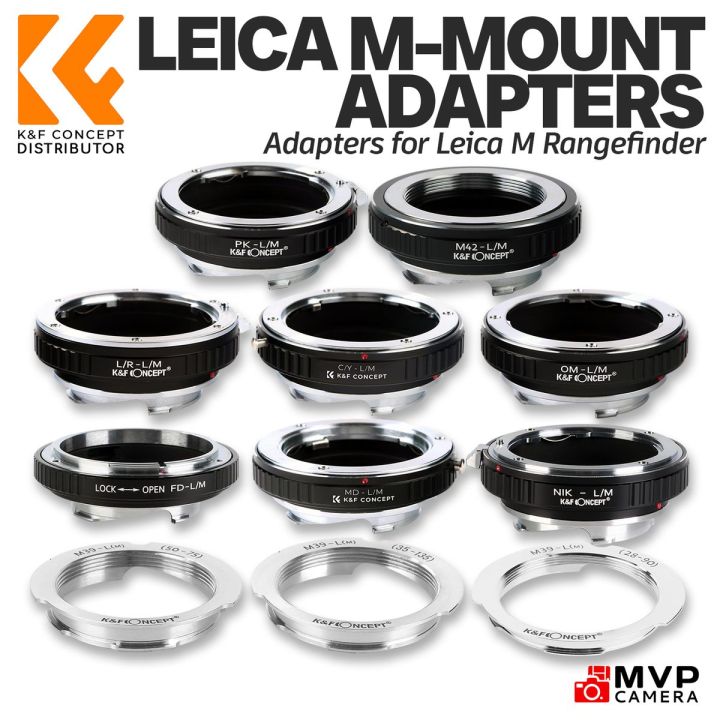 K&F KF CONCEPT M-Mount LM Leica M High Quality Manual