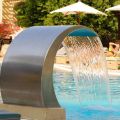 Waterfall Stainless Kolam Renang / Pancuran Kolam / Air Mancur Kolam. 