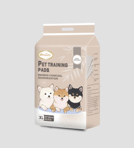 Pet Training Pads Bamboo Charcoal Quick Absorb Leak Guard Odor Lock Disposable Floor Mat Crate Home Use