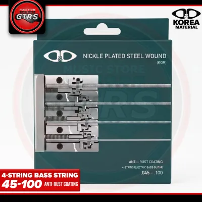 D&D 4-String Nickel Plated Steel Electric Bass Strings and Anti Rust Coating KOREA MATERIAL