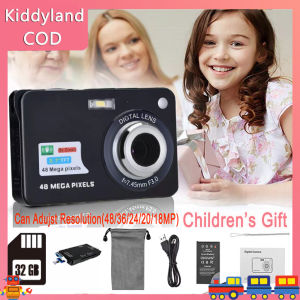 Video Camera for Vlogging Digital Camera for Photography with 32G Memory Card and Reader Auto Focus 48MP 24MP 1080P HD Vetek 4k Digi Cam for Kids Christmas Birthday Gifts