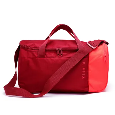 Decathlon 20L Sports Bag Essential - Burgundy Football Bag Basketball Bag Weekender Bag