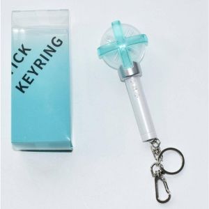 KPOP ENHYPEN Light Keychain Yang Jungwon Lee Heeseung Jay Jongseong Park Jake Sim Silicone Keychain Light Stick Pendant Keyring Bag Accessories Birthday Gift