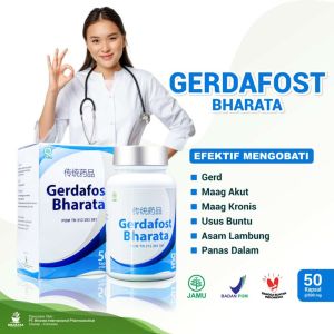 Gerdafost Bharata Obat Maag Akut - Obat Gerd - Obat Usus Buntu