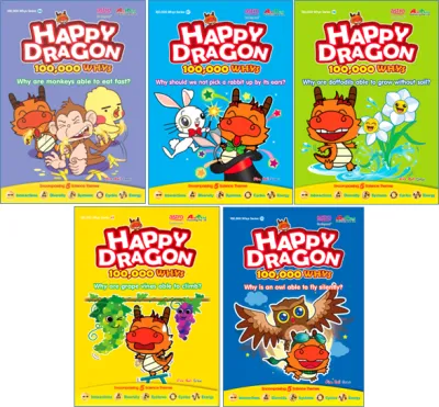 Happy Dragon 100K Whys Bundle 10 (#46-#50 5 books bundle)