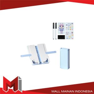 MallMainan-A73 Tempat Pensil 2IN1 Multifungsi dengan Tatakan Buku dan Papan Tulis Praktis / Kotak