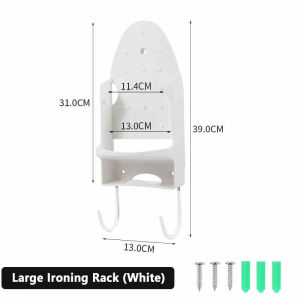 Ironing Board Rack Iron Storage Rack Door Wall Mounted Ironing Board Rack Bedroom Wardrobe Storage Home Bathroom Shelf