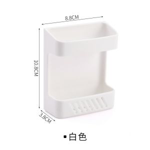 SOEZ Wall Mount Storage Holder Case Remote Control Holder Toothbrush Mobile Phone Handphone Charging Holder Household