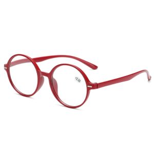 แว่นสายตายาวเลนส์มีความละเอียดสูง น้ำหนักเบา 17 กรัม ใส่สบาย แว่นกรอบทรงกลมมีหลายสีให้เลือก