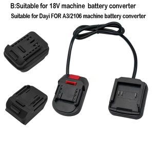 MUNCHX Splitter Battery Adapter Expansion Cable Extended Line Battery Converter Battery Extension Weight Reducer Li-ion Battery Adapter for Makita 18V Battery Power Tools Applications