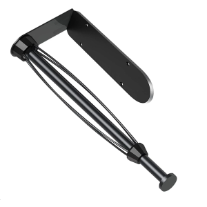 Space Efficient Wall Mounted Nonrust Steel Paper Towel Rack With Smooth Dampening Function Kitchen Cabinet Storage Solution For Foils Wraps