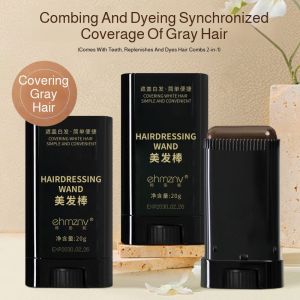 New Black Hair Temporary Hair Dye Pen for All Seasons Adults  Women  Men  Any Person  Family  Simple and Convenient White Hair Coverage