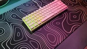 Russian 68 Keys Gaming Keyboard USB Wired Portable 20 RGB Backlight Russian Alphabet Keyboard for Windows Laptops Computer2026