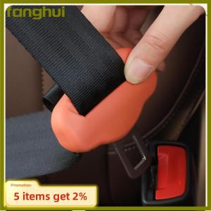 fanghui 1Pcs Anti-Scratch Rubber Car Seat Buckle Protector Clip Protection Cover Universal Seat Belt Buckle Cover For SUV Sedan