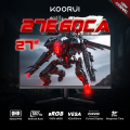 Koorui 27E6QCA VA QHD 180HZ 1ms HDR10 SRGB (Black redHDMI+HDMI+DP) Curved 1500R FreeSync & G-Sync Compatible Gaming Monitor. 