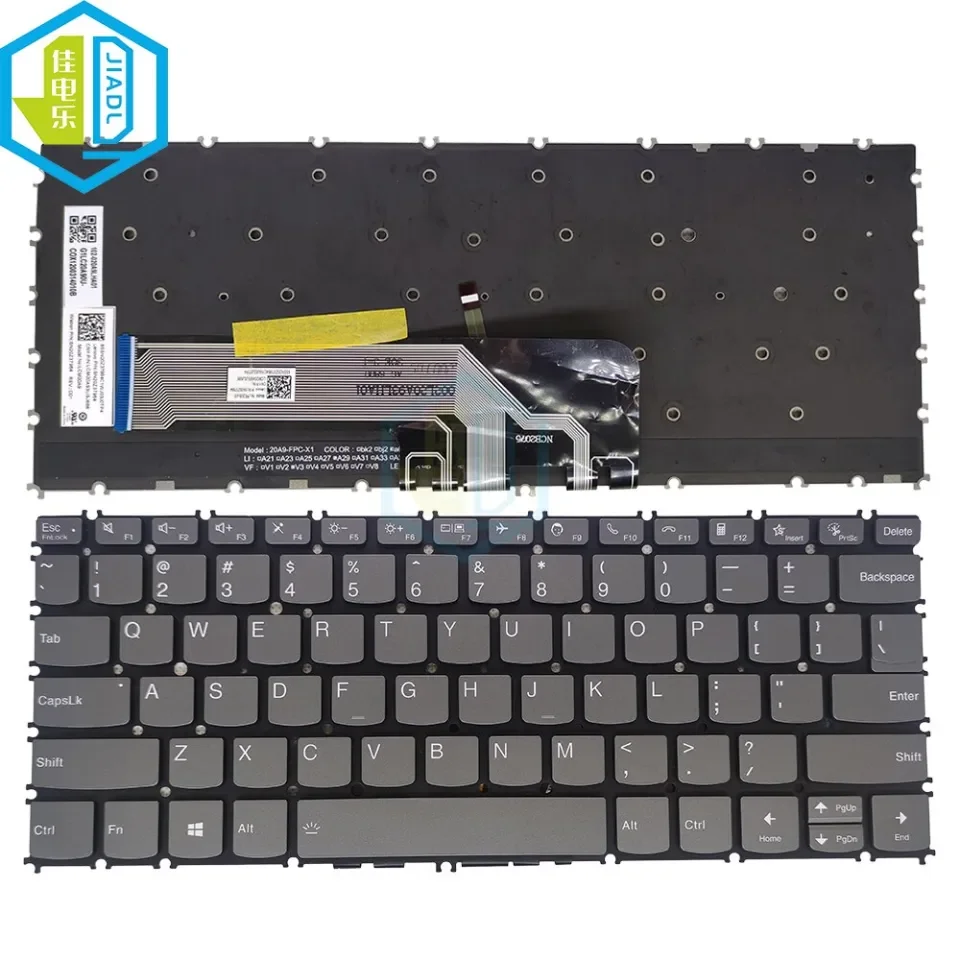 Laptop US Backlight keyboard for lenovo YOGA SLIM 7-13ITL05 7-13ACN05 Carbon  13ITL5 English Computer keyboards light SN21A19932 | Lazada PH