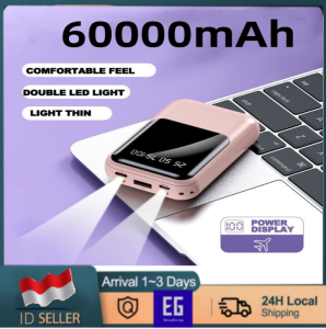 power bank awet tahan lamar power bank robot 60000 mah asli ori robot power bank fast charging ,30000mAh Power Bank Kapasitas tinggi