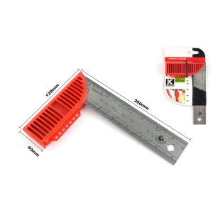 KAPRO 309 LEDGEND Try Square Stainless Steel Blade Beveling Angle Marking with Ledge 20 25 & 30CM