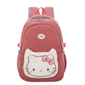 D1-3649 KITTY DESIGN Korea Backpack / 书包 / Beg Galas Sekolah ( Primary & Secondary Saiz 46 cm ) Backpack / 背包 /