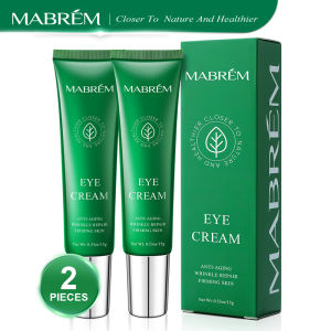 MABREM 2 miếng Kem dưỡng mắt chống nhăn chống lão hóa Peptide Collagen Repair Remover Dark Circles Fat Granule Moisturizing