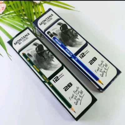 pensil 2B 12 pcs merk montana MT-2B016