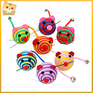 Mainan Bola Kucing Tongkat Kucing Tongkat Bulu Mainan Kucing Interaktif Cats Cat Toys