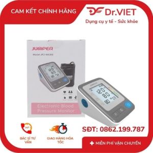 Máy đo huyết áp bắp tay JUMPER JPD-HA300 - giải pháp theo dõi sức khỏe tim mạch toàn diện cho cả gia đình.